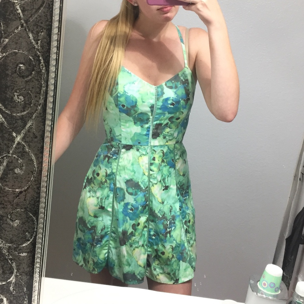 Blue/green dress